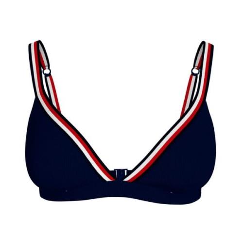 Stijlvolle Bikini Top Tommy Hilfiger , Blue , Dames