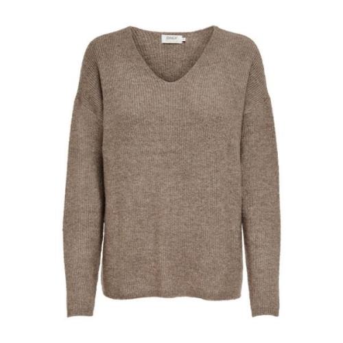 Stijlvolle Pullover Only , Brown , Dames