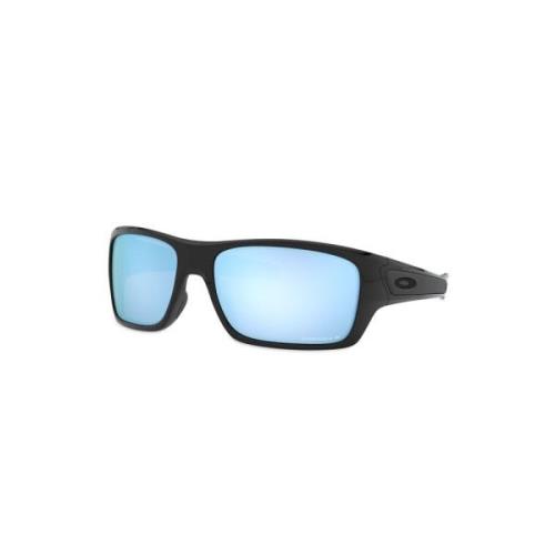 Vierkante Frames Spiegelende Lenzen Zonnebril Accessoires Oakley , Blu...