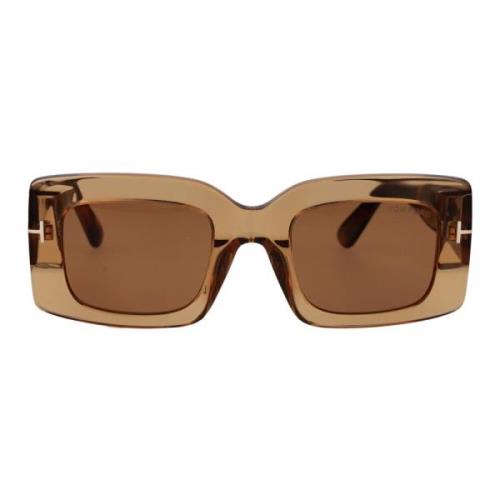 Stijlvolle zonnebril Ft1188/S Tom Ford , Brown , Dames