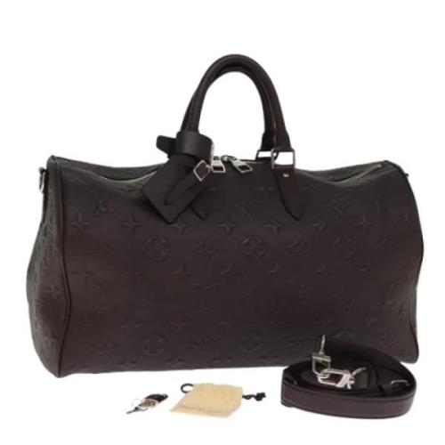 Pre-owned Canvas louis-vuitton-bags Louis Vuitton Vintage , Brown , Da...