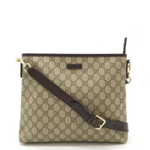 Pre-owned Fabric gucci-bags Gucci Vintage , Beige , Dames