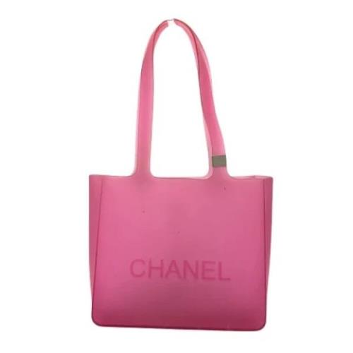 Pre-owned Plastic chanel-bags Chanel Vintage , Pink , Dames