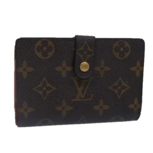 Pre-owned Canvas wallets Louis Vuitton Vintage , Brown , Dames