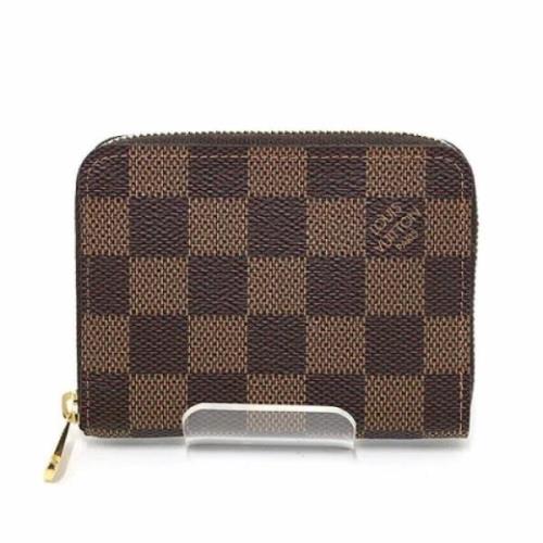 Pre-owned Canvas wallets Louis Vuitton Vintage , Brown , Dames