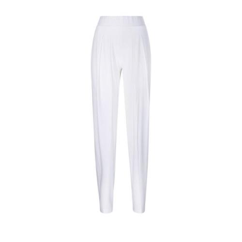 Sneeuwwitte Plooiende Broek Norma Kamali , White , Dames