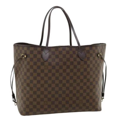 Pre-owned Canvas louis-vuitton-bags Louis Vuitton Vintage , Brown , Da...