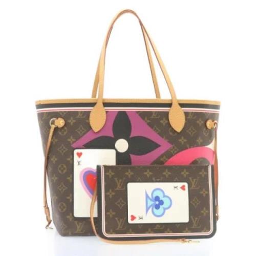 Pre-owned Fabric louis-vuitton-bags Louis Vuitton Vintage , Brown , Da...