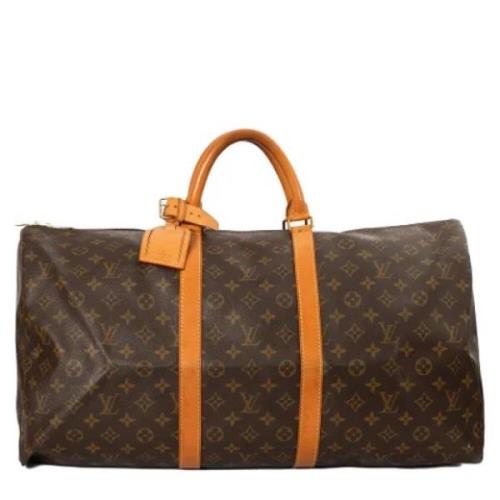 Pre-owned Canvas louis-vuitton-bags Louis Vuitton Vintage , Brown , Da...