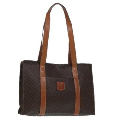 Pre-owned Canvas totes Celine Vintage , Brown , Dames