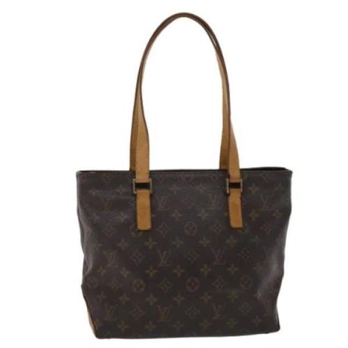 Pre-owned Canvas louis-vuitton-bags Louis Vuitton Vintage , Brown , Da...