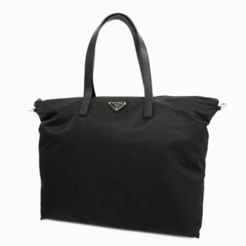 Pre-owned Nylon prada-bags Prada Vintage , Black , Dames