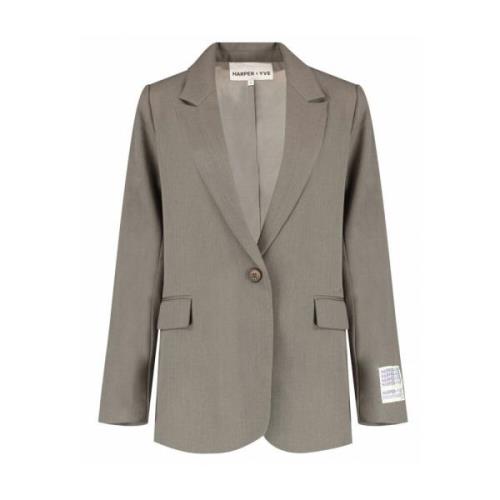 Yagger-Bl Blazer Harper & Yve , Gray , Dames