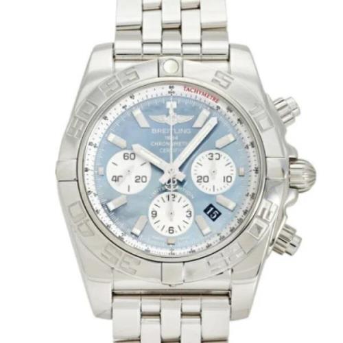 Pre-owned Stainless Steel watches Breitling Pre-owned , Gray , Heren