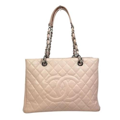 Pre-owned Leather chanel-bags Chanel Vintage , Pink , Dames