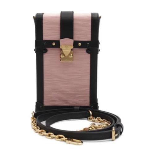 Pre-owned Leather louis-vuitton-bags Louis Vuitton Vintage , Pink , Da...