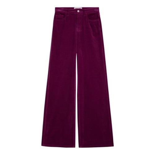 Wijde broek Department Five , Purple , Dames