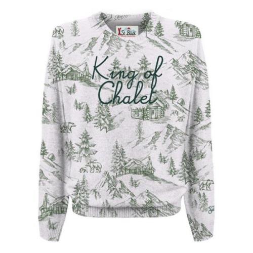 Winterland King Ronde Hals Sweater MC2 Saint Barth , Multicolor , Here...