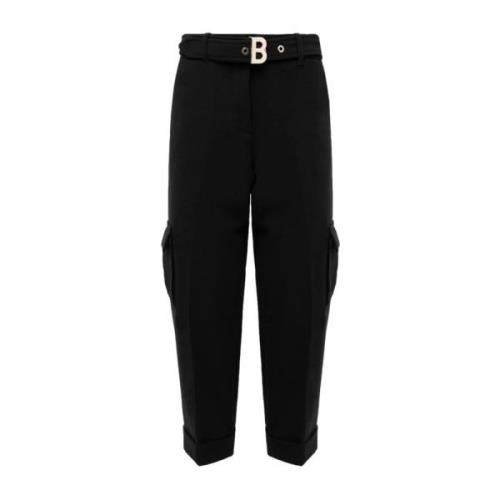 Zwarte Broek voor Vrouwen Blugirl , Black , Dames