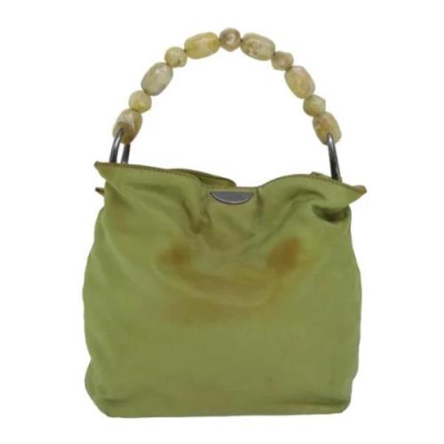 Pre-owned Nylon dior-bags Dior Vintage , Green , Dames