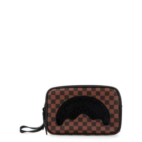 Heldere Ogen Toilettas Sprayground , Brown , Heren