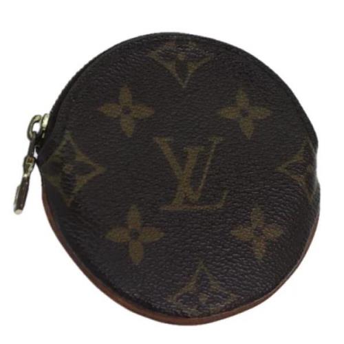 Pre-owned Canvas wallets Louis Vuitton Vintage , Brown , Dames