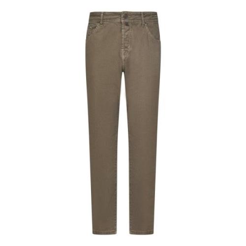 Beige Slim Fit Jeans Aw24 Jacob Cohën , Beige , Heren