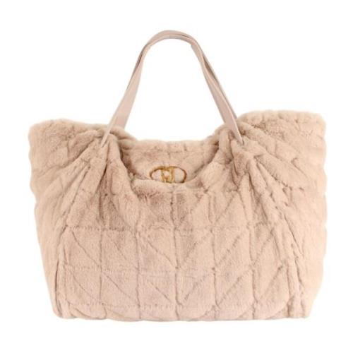 Mode Shopper Tas Vence Liu Jo , Beige , Dames