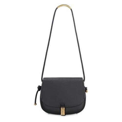 Crossbody tas met magnetische klep sluiting Pinko , Black , Dames