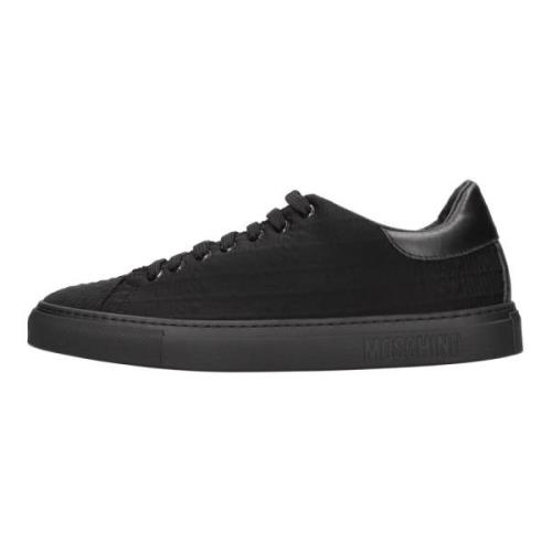 Sneakers Zwart Moschino , Black , Heren