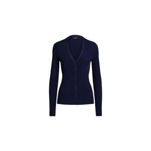 Cardigan Basic Ralph Lauren , Blue , Dames