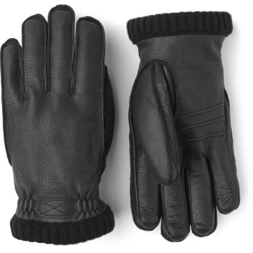 Zwarte Geribbelde Primaloft Jas Hestra , Black , Heren