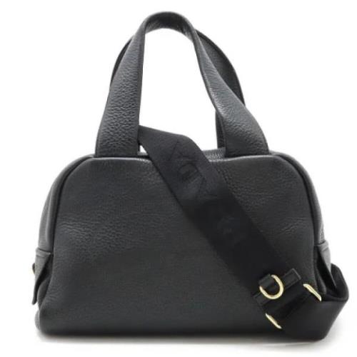 Pre-owned Leather prada-bags Prada Vintage , Black , Dames