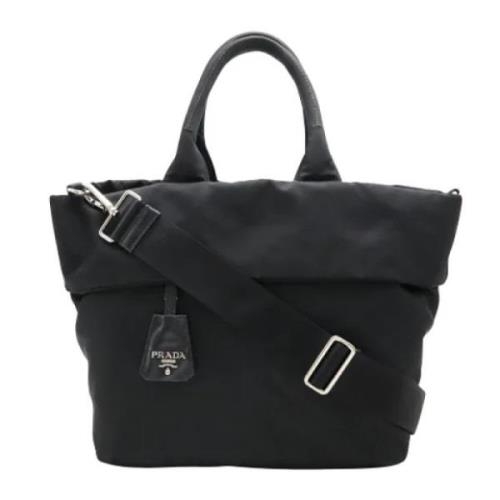 Pre-owned Fabric prada-bags Prada Vintage , Black , Dames