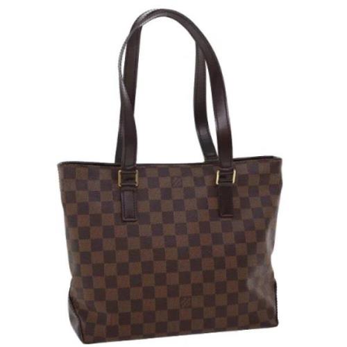 Pre-owned Canvas louis-vuitton-bags Louis Vuitton Vintage , Brown , Da...