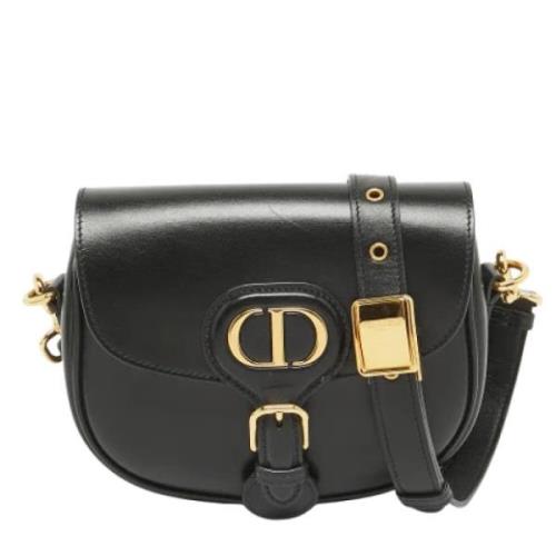 Pre-owned Leather dior-bags Dior Vintage , Black , Dames