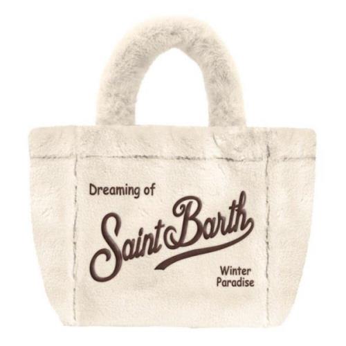 Zachte Mini Vanity Tas MC2 Saint Barth , Beige , Dames