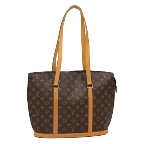 Pre-owned Canvas totes Louis Vuitton Vintage , Brown , Dames