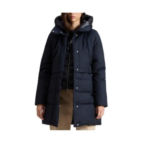 Stijlvolle jas met Frut2346 ontwerp Woolrich , Blue , Dames