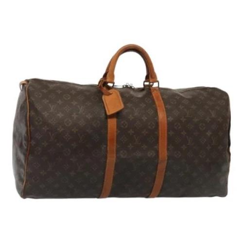 Pre-owned Canvas louis-vuitton-bags Louis Vuitton Vintage , Brown , Da...