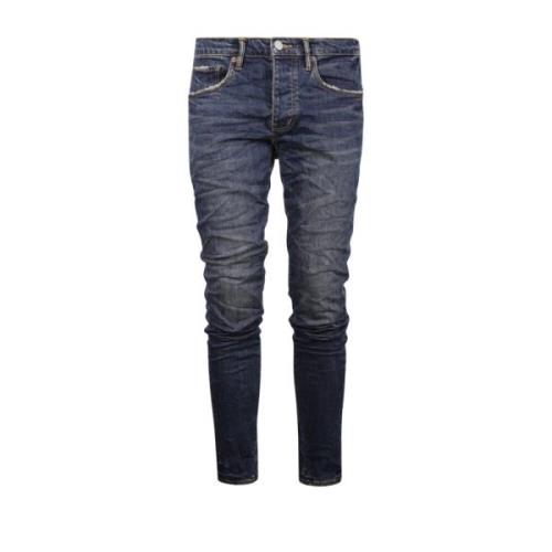 Indigo Jeans voor een stijlvolle look Purple Brand , Blue , Heren