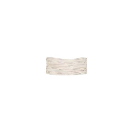 Wit Geplooid Textuur Riem met Haak Forte Forte , Beige , Dames