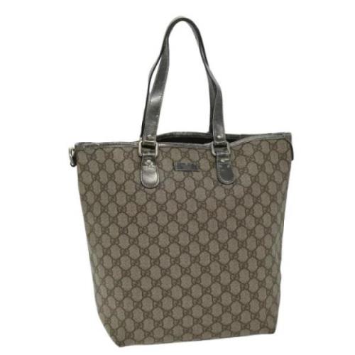 Pre-owned Leather gucci-bags Gucci Vintage , Beige , Dames