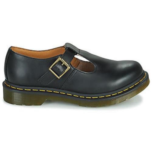 Zwarte Polley Damesschoenen Dr. Martens , Black , Dames