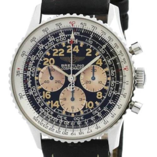 Pre-owned Stainless Steel watches Breitling Pre-owned , Black , Heren