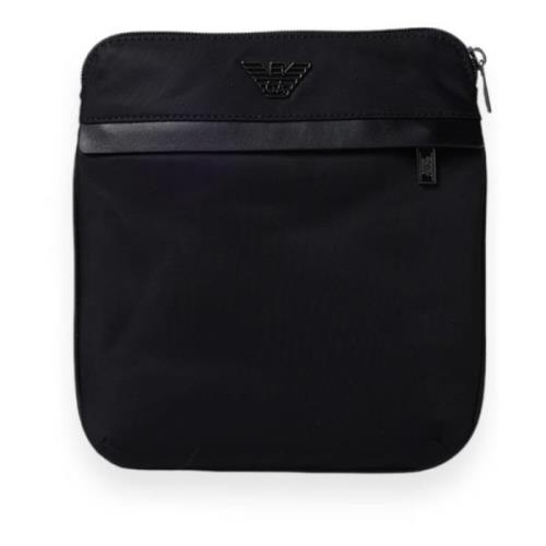 Messenger Bag voor stijlvolle professionals Emporio Armani , Black , H...