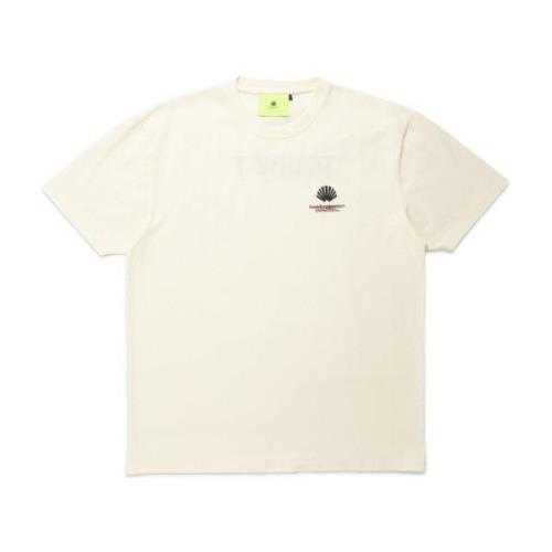 Beige Katoen Logo Tourist Tee New Amsterdam Surf Association , Beige ,...