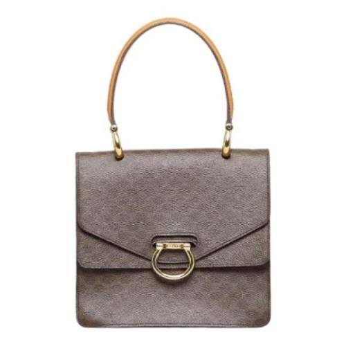 Pre-owned Canvas handbags Celine Vintage , Brown , Dames