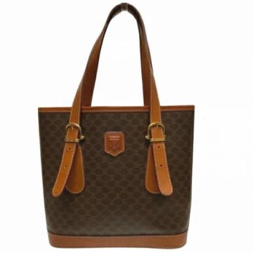 Pre-owned Canvas celine-bags Celine Vintage , Brown , Dames