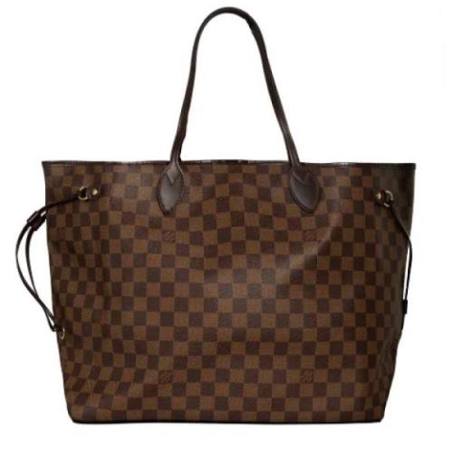 Pre-owned Canvas louis-vuitton-bags Louis Vuitton Vintage , Brown , Da...